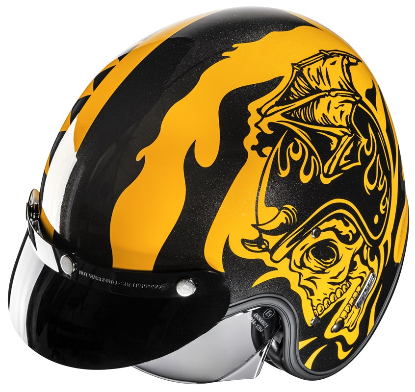 Hjc V31 Flame - Galben