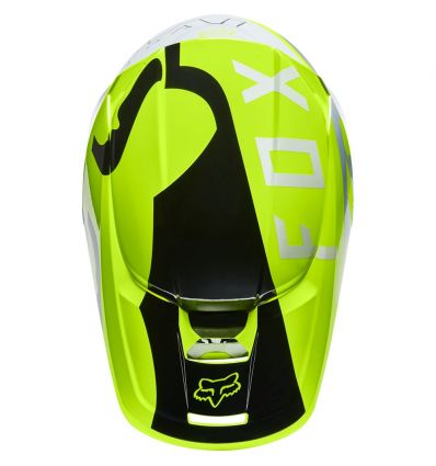 FOX V1 SKEW HELMET, ECE [FLO YLW] - Image 4