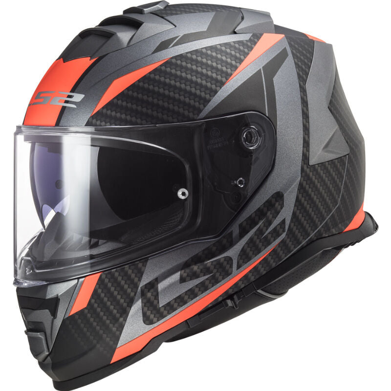 Ls2 Ff800 Storm Racer - Galben/Portocaliu