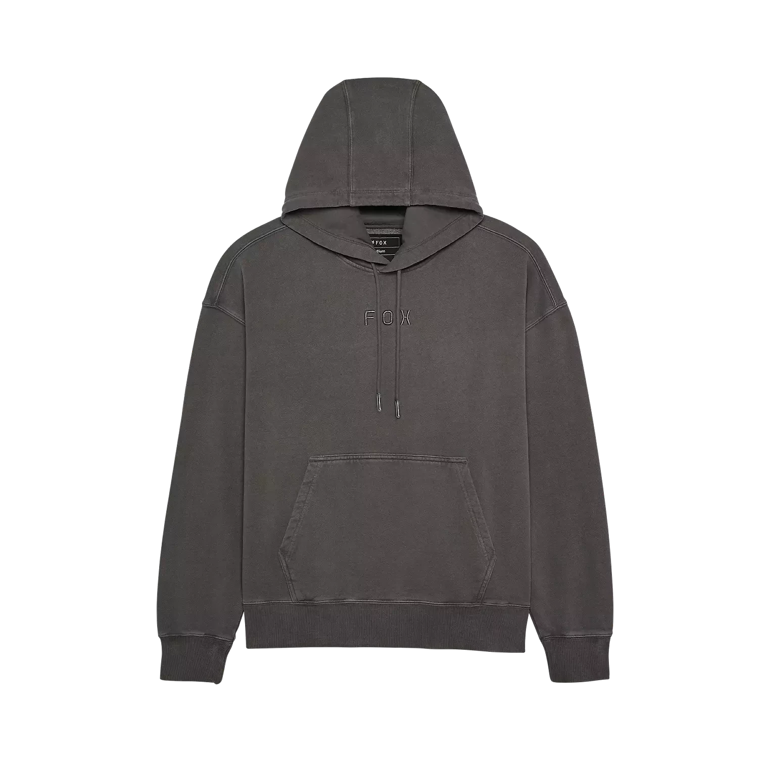 Fox Racing Wordmark Oversized Fleece Po - Gri