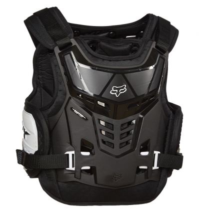 FOX YTH RAPTOR PROFRAME LC, CE [BLK/WHT] - Image 1