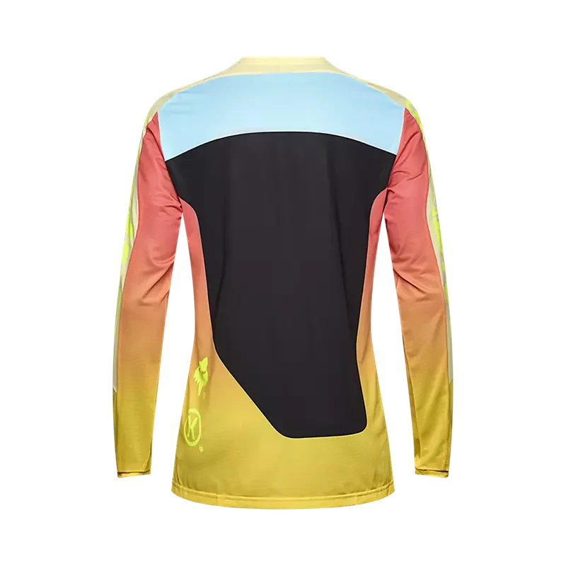 Fox Racing Flexair Ls Jersey Elevated - Galben
