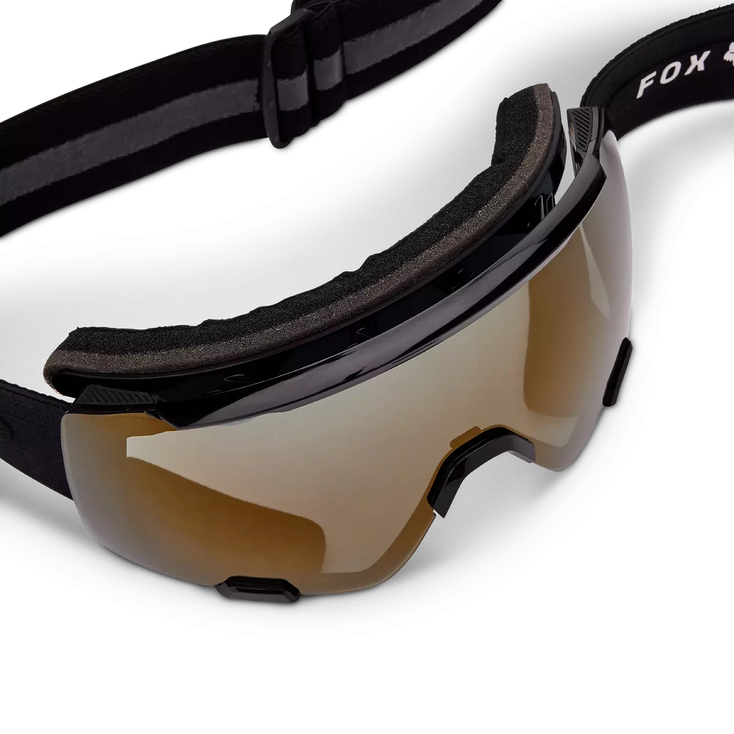 FOX Racing PUREVUE BLACK/MIRROR [BLK/GLD] - Image 2