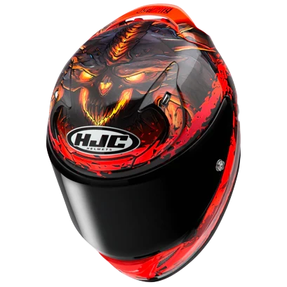 HJC RPHA 12 Diablo Blizzard Rosu - Image 2