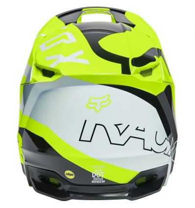 FOX V1 SKEW HELMET, ECE [FLO YLW] - Image 3