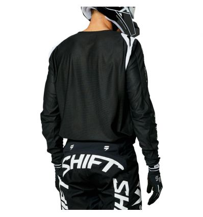 SHIFT WHITE LABEL FLARE JERSEY  [BLK] - Image 2