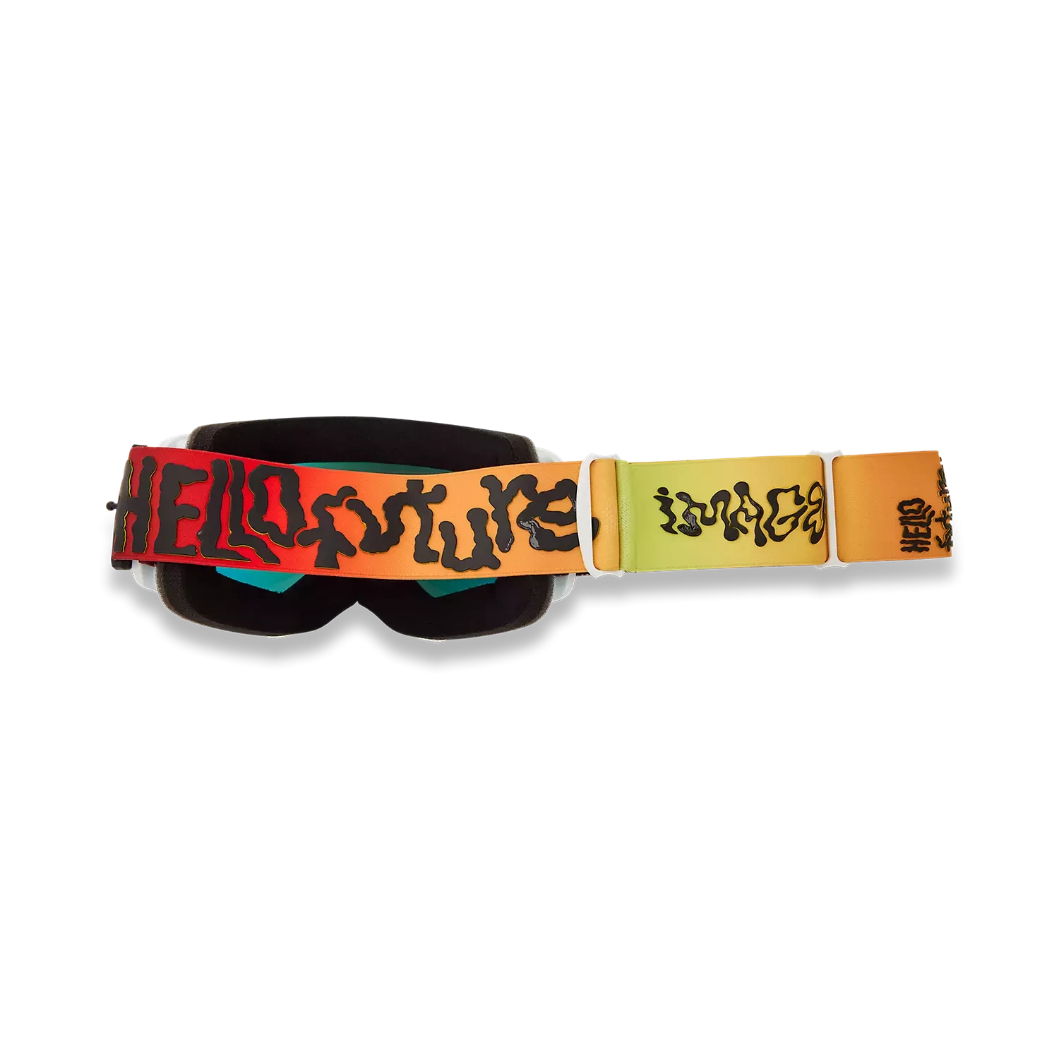 Fox Racing Main Hello Future Goggle - Alb/Galben