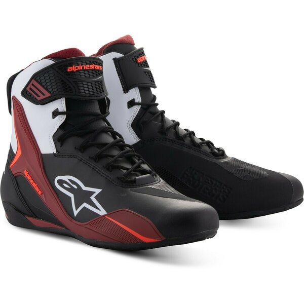 ALPINESTARS FASTER-4 Negru/Alb/Rosu