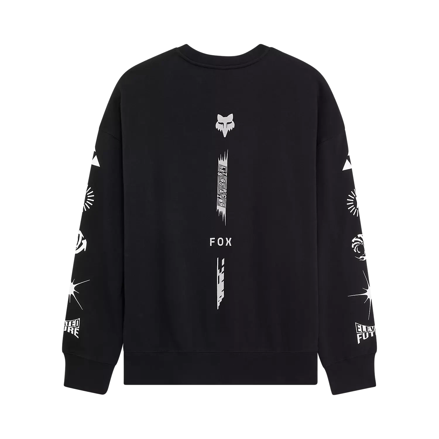 FOX Racing IMAGE COSMO OVERSIZED FLEECE CREW [BLK] - Image 2