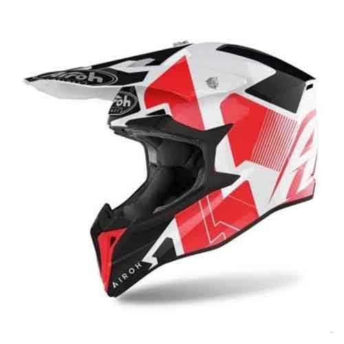 AIROH WRAAP RAZE RED GLOSS - Image 1