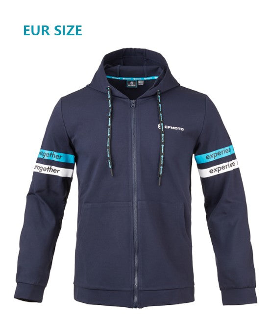 Hanorac barbati cu gluga navy blue CFMOTO - Image 4
