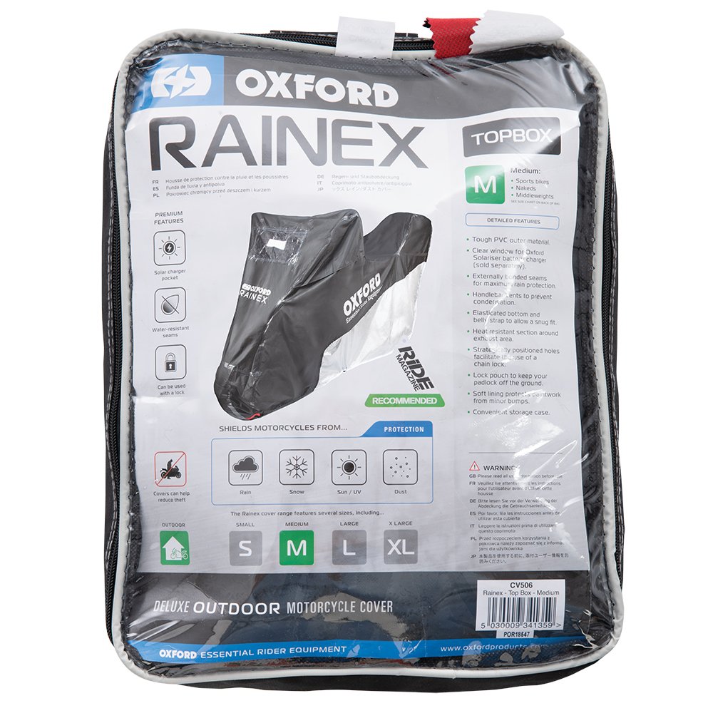 OXFORD - husa moto RAINEX - Topcase large [246x104x127]