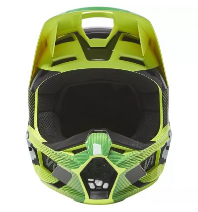 FOX V1 RIDL HELMET, ECE [FLO YLW] - Image 3