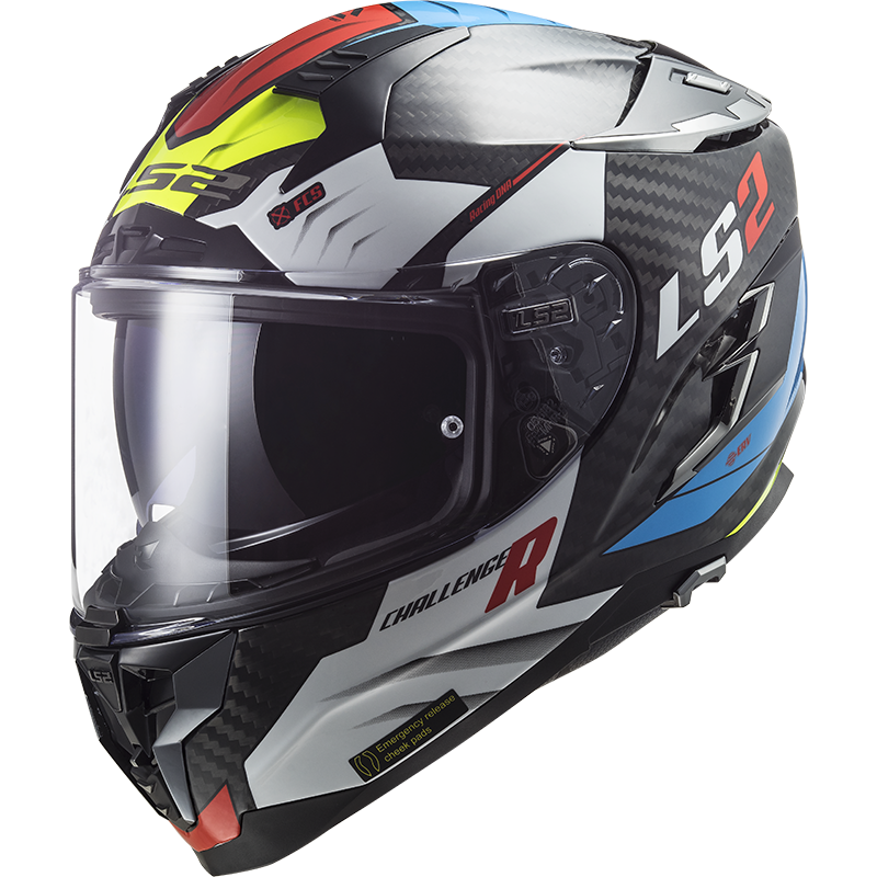 LS2 FF327 CHALLENGER CT2 SPORTY WHITE - Image 1