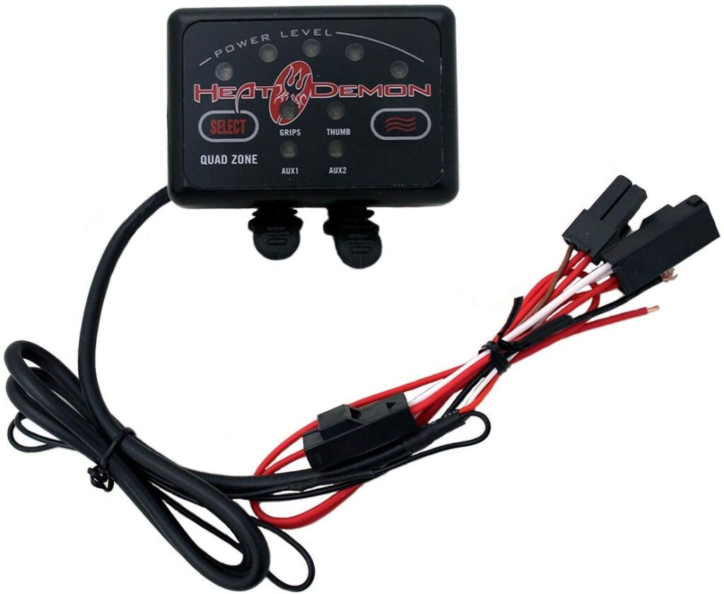 SYMTEC ATV QUAD ZONE CONTROLLER W/2.5MM DC PLUG AND MOUNT