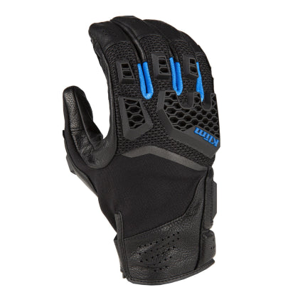 KLIM Baja S4 Glove Black - Kinetik Blue - Image 1