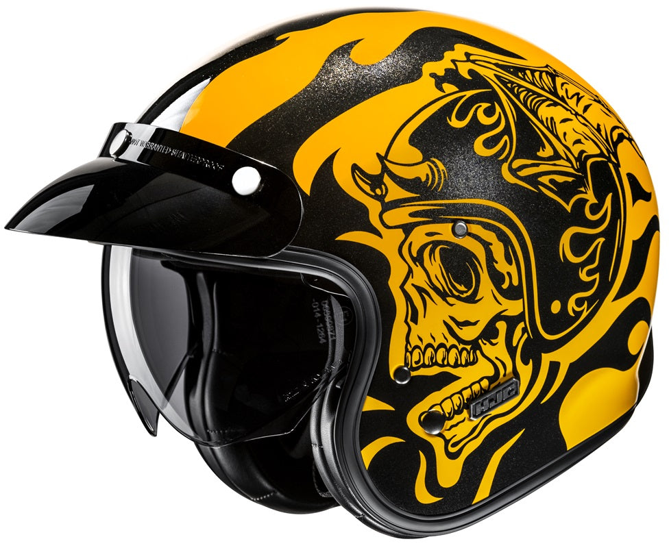 Hjc V31 Flame - Galben