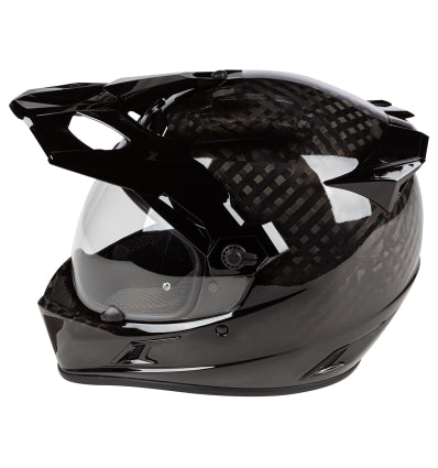 KLIM Krios Helmet Gloss Karbon Black - Image 2