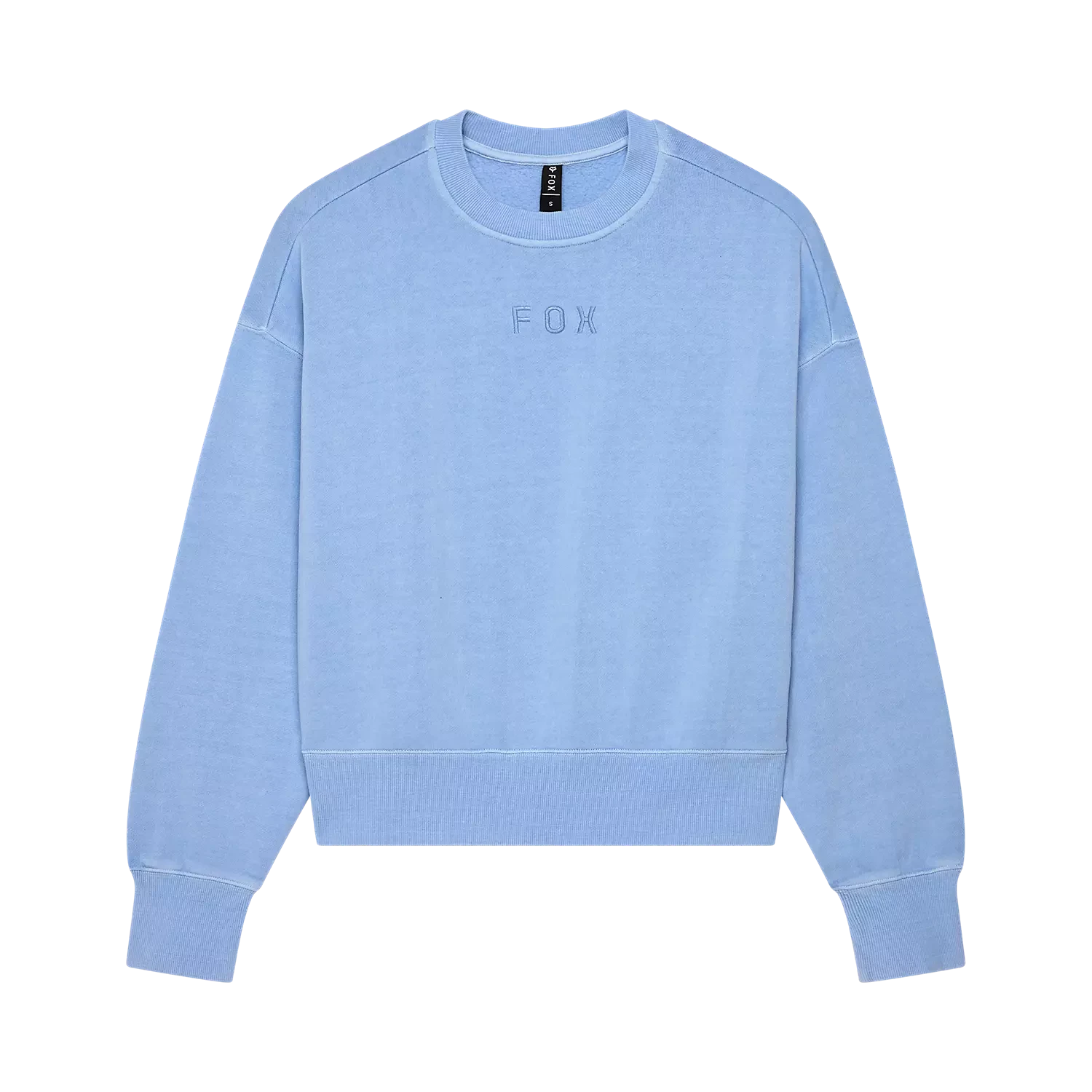 FOX Racing W WORDMARK OV FLEECE CREW [CAS BLU] - Image 1
