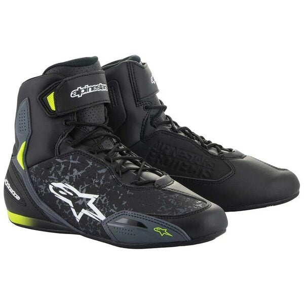 Alpinestars Faster-3 Negru/Galben fluo