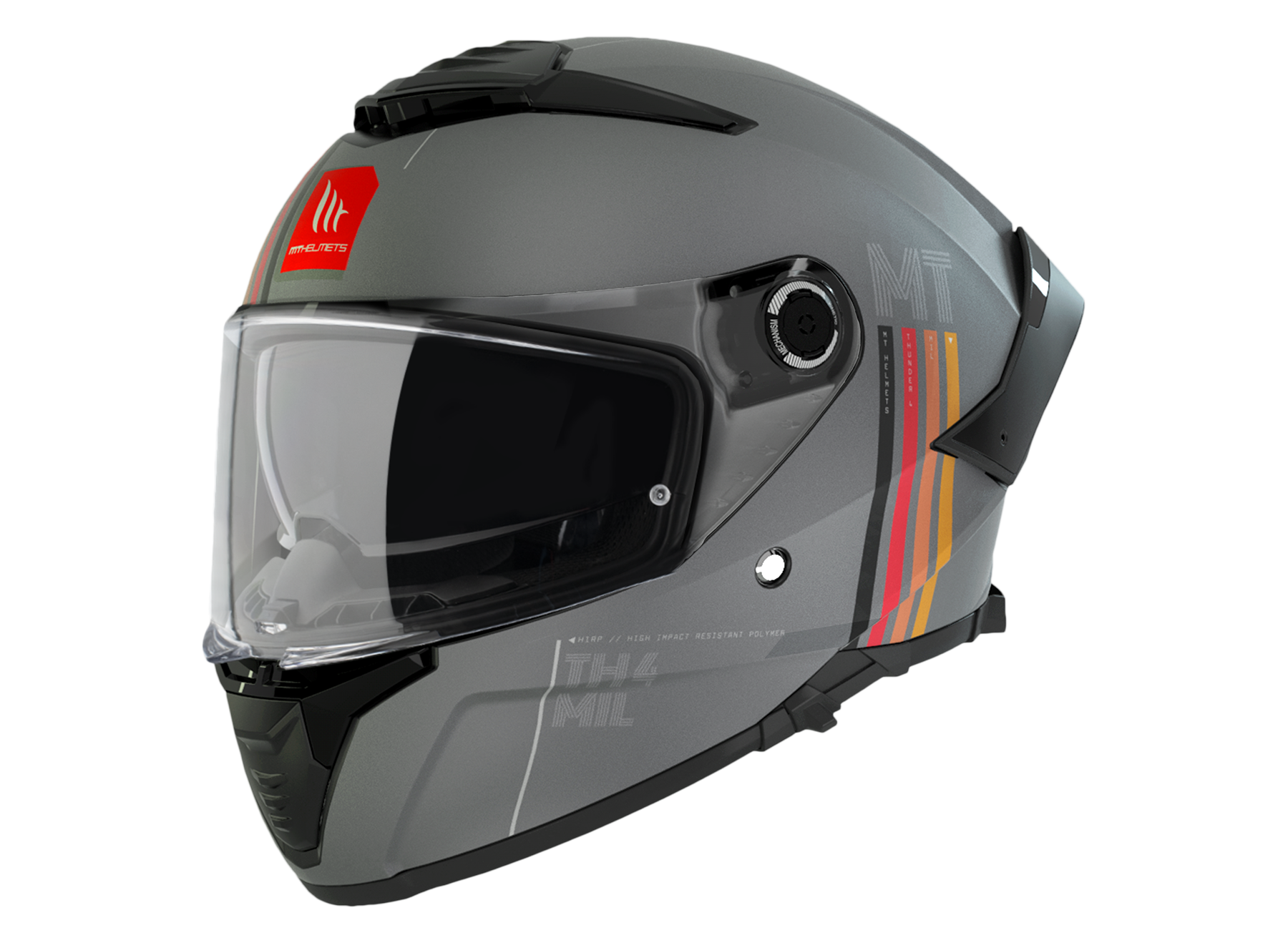 MT Helmets - THUNDER4 SV MILL C2 - Grey Matte - Image 1