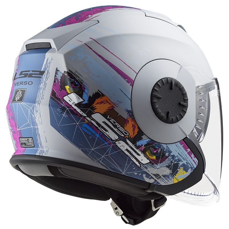 LS2 OF570 VERSO SPRING MATT SILVER BLUE - Image 2