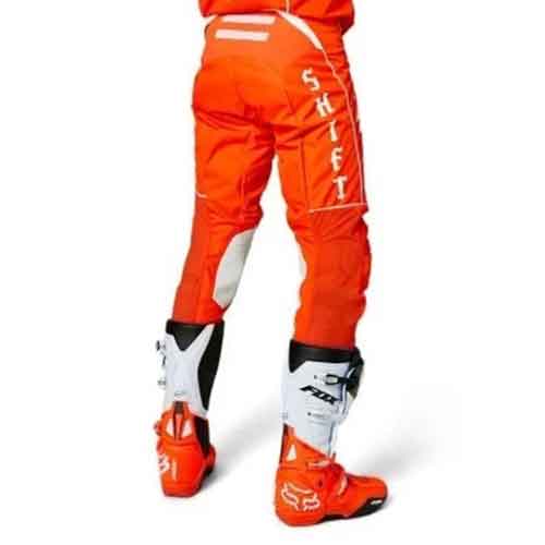 SHIFT BLACK LABEL VEEM PANT [ORG/WHT] - Image 2