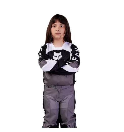 Fox Yth 180 Nitro Jersey - Negru/Gri