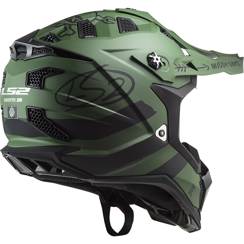 LS2 MX700 SUBVERTER CARGO MATT MILITARY GREEN - Image 6