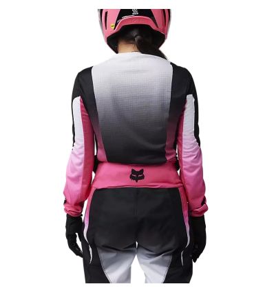 FOX WMNS 180 LEAN JERSEY [BLK/PNK] - Image 3