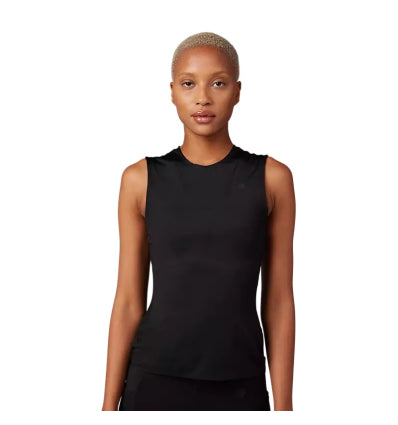 FOX W TECBASE SL SHIRT [BLK] - Image 1