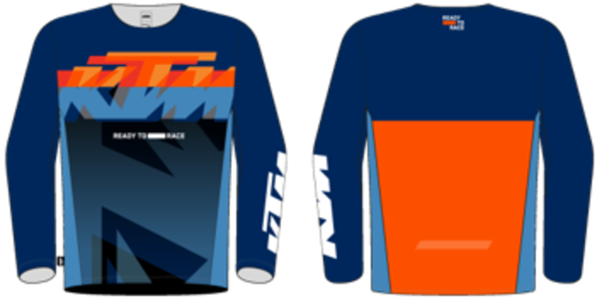 KTM POUNCE JERSEY BLUE