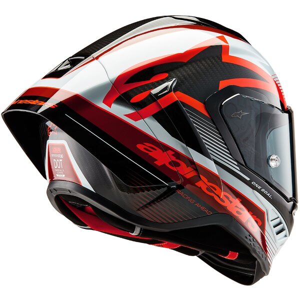 Alpinestars Supertech R10 Team - Alb/Rosu
