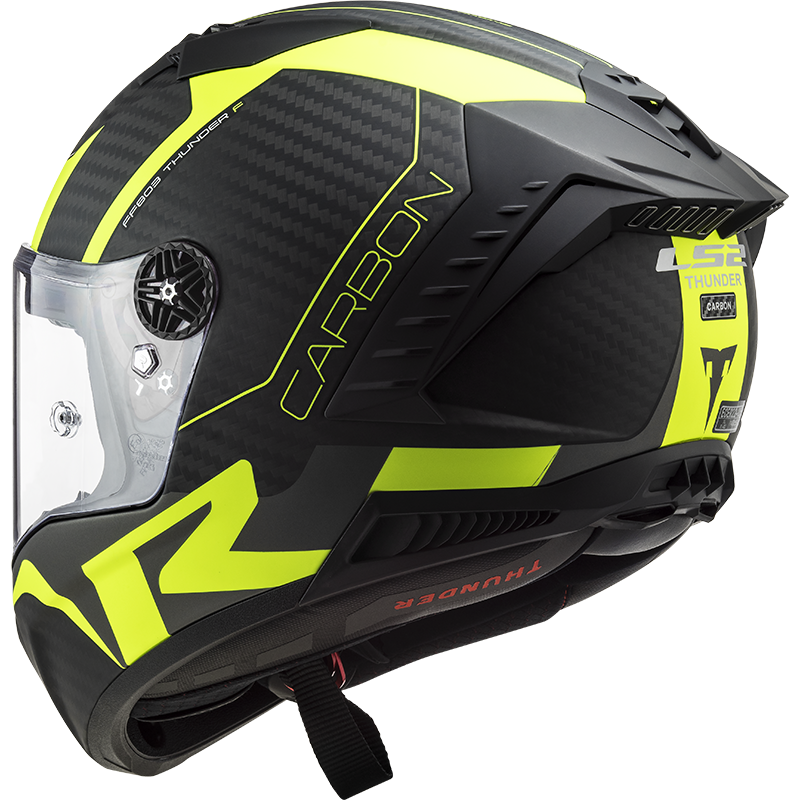 LS2 FF805 THUNDER C RACING1 MATT H-V YELLOW - Image 6