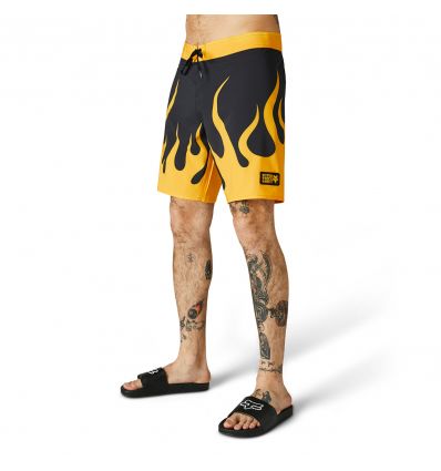 FOX SUPR TRIK 19" BOARDSHORT [BLK] - Image 8