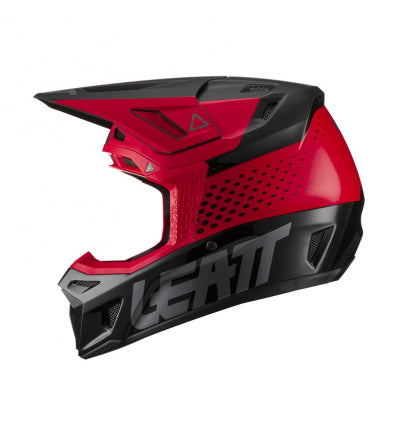 LEATT Helmet  and Goggle Kit Moto 8.5 V22 RED