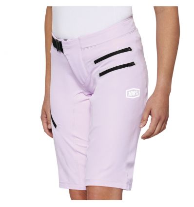 100% AIRMATIC Women’s Shorts Lavender - Image 1