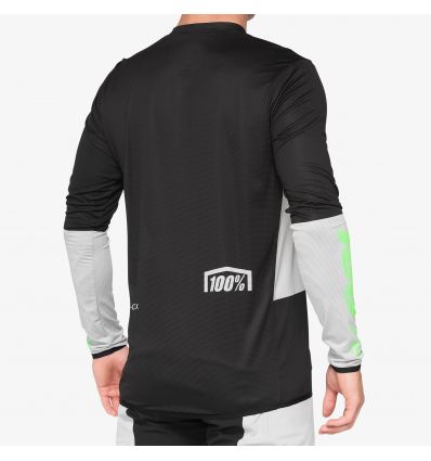 100% R-CORE X Jersey Vapor/Black - Image 3