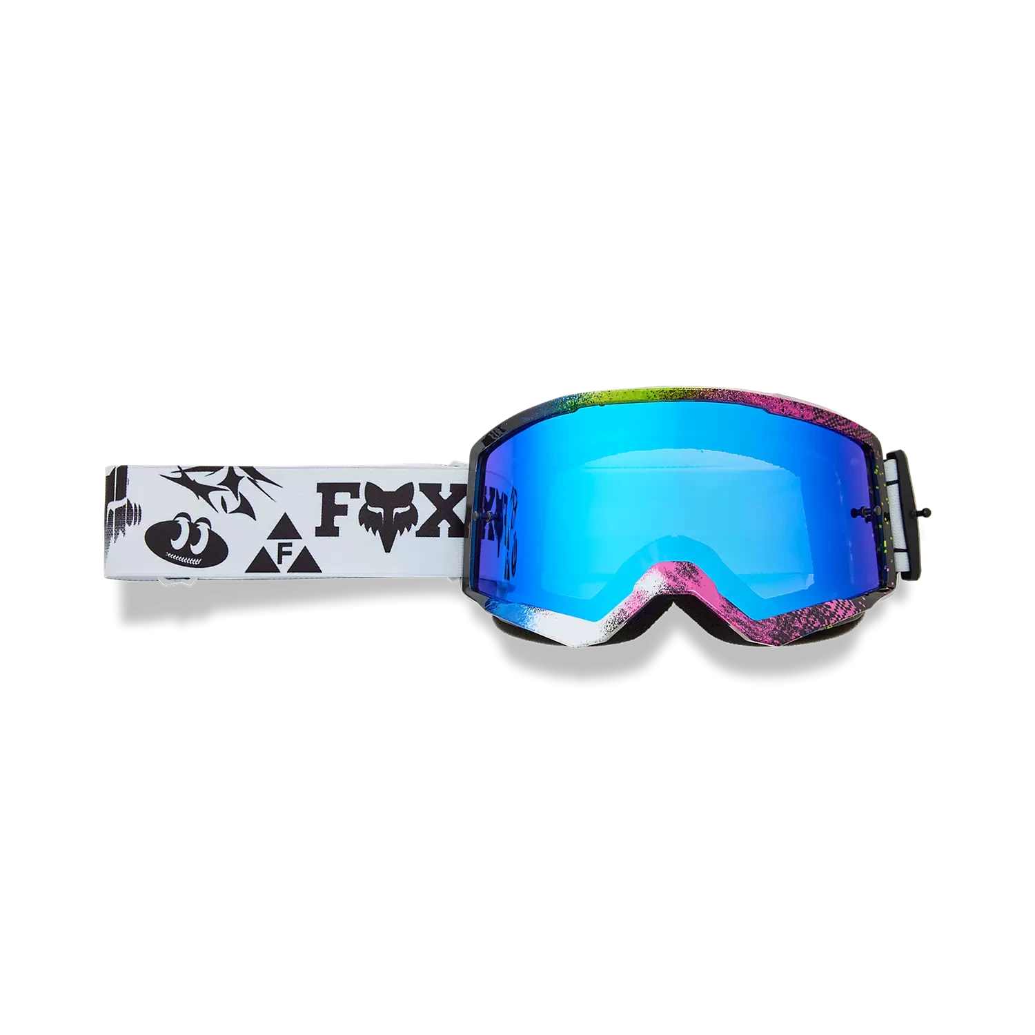 FOX Racing MAIN IMAGE COSMO GGLE - SPARK [WHT/BLK] - Image 1