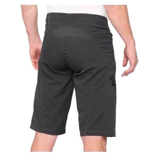 100% AIRMATIC Shorts Charcoal