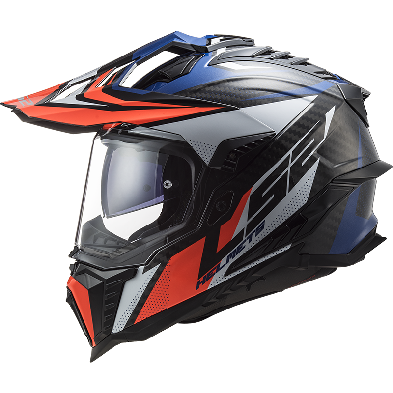 LS2 MX701 EXPLORER C FOCUS G.BLUE WHITE RED - Image 10