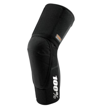 100% TERATEC PLUS Knee Guard Black Protection - Image 1