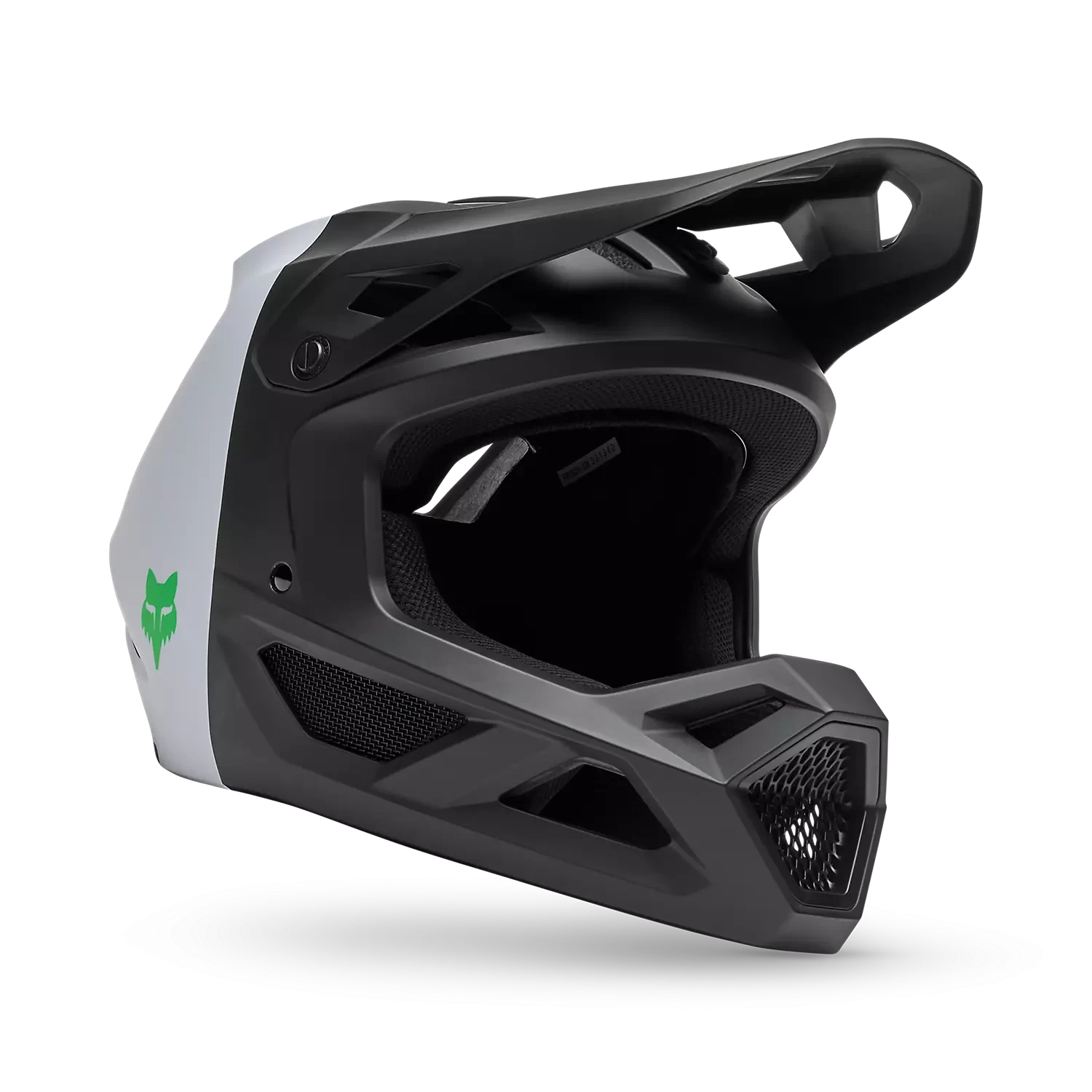 FOX Racing YTH RAMPAGE 5050, CE/CPSC [BLK/WHT] - Image 1