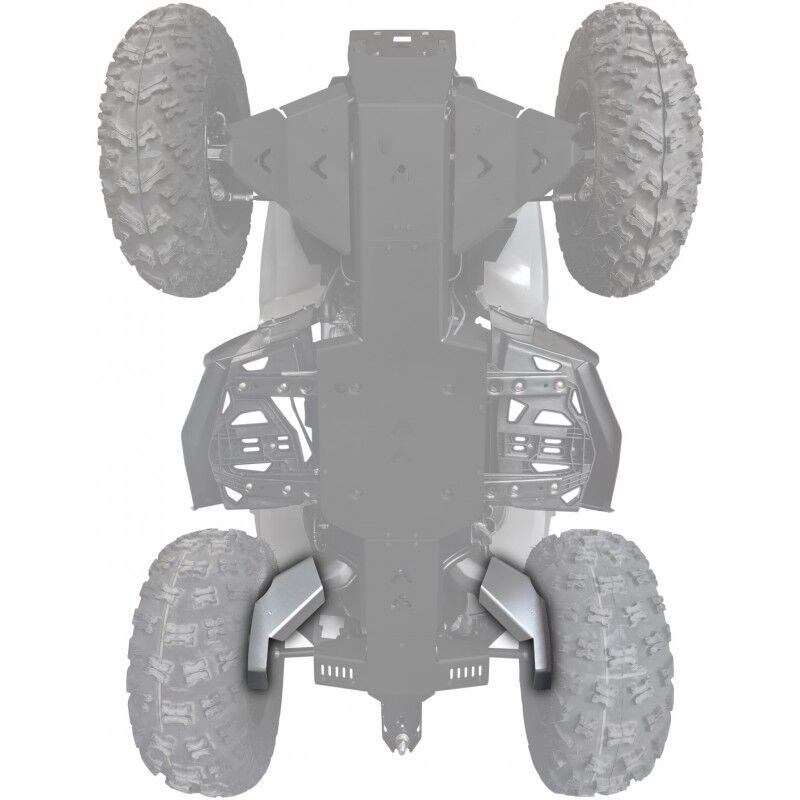 XRW REAR A-ARM GUARDS ALU - RENEGADE 650/1000 XXC 2023