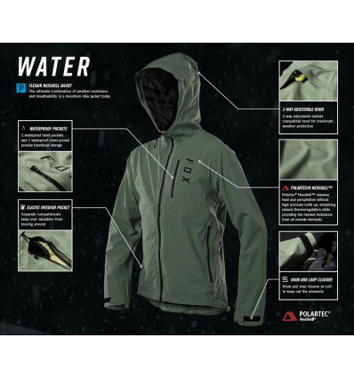 FOX FLEXAIR NEOSHELL® WATER JACKET [PNE] - Image 5