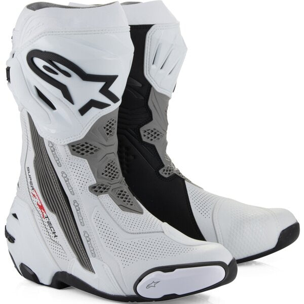 ALPINESTARS SUPERTECH R VENTED Alb/Gri/Negru