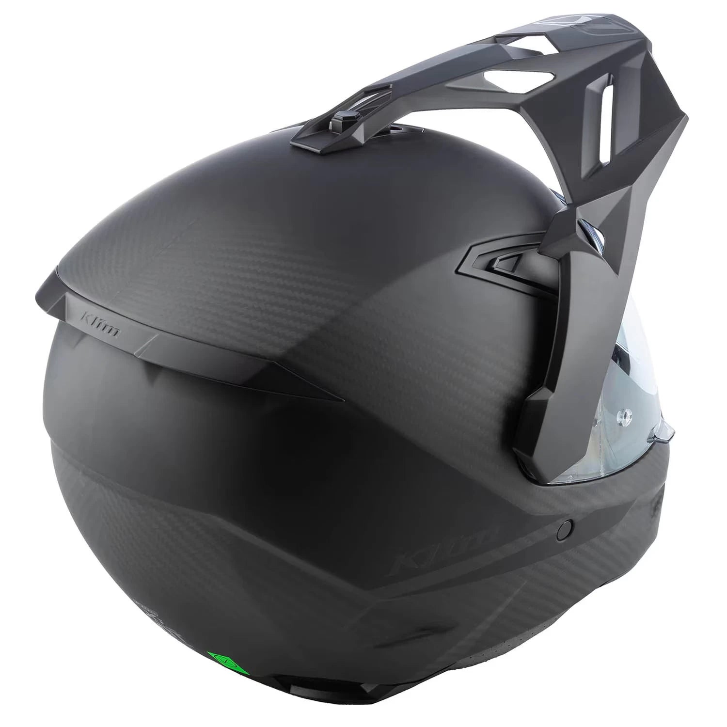 Klim X1 Alpha Helmet ECE/DOT Carbon Matte Black - Image 2