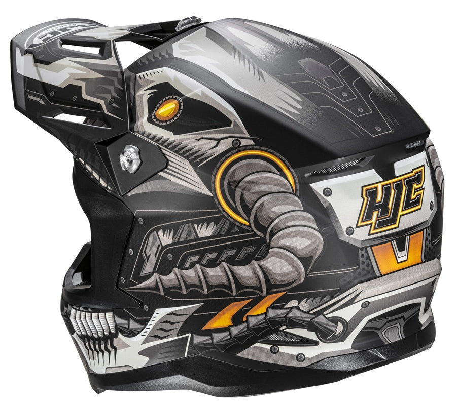 HJC C50 Mecha Beast Negru - Image 2