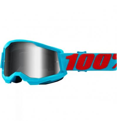 100% STRATA 2 Goggle Summit Mirror Silver Lens - Image 1