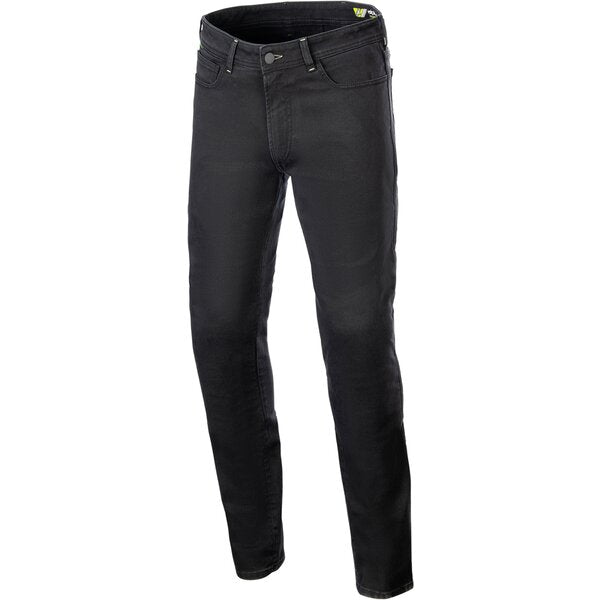 Blugi moto ALPINESTARS COPPER V3 Denim Negru - Negru